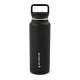 Woods Double Wall Insulated Stainless Steel Portable Reusable Water Bottle with Top Handle, BPA-Free, 50-oz