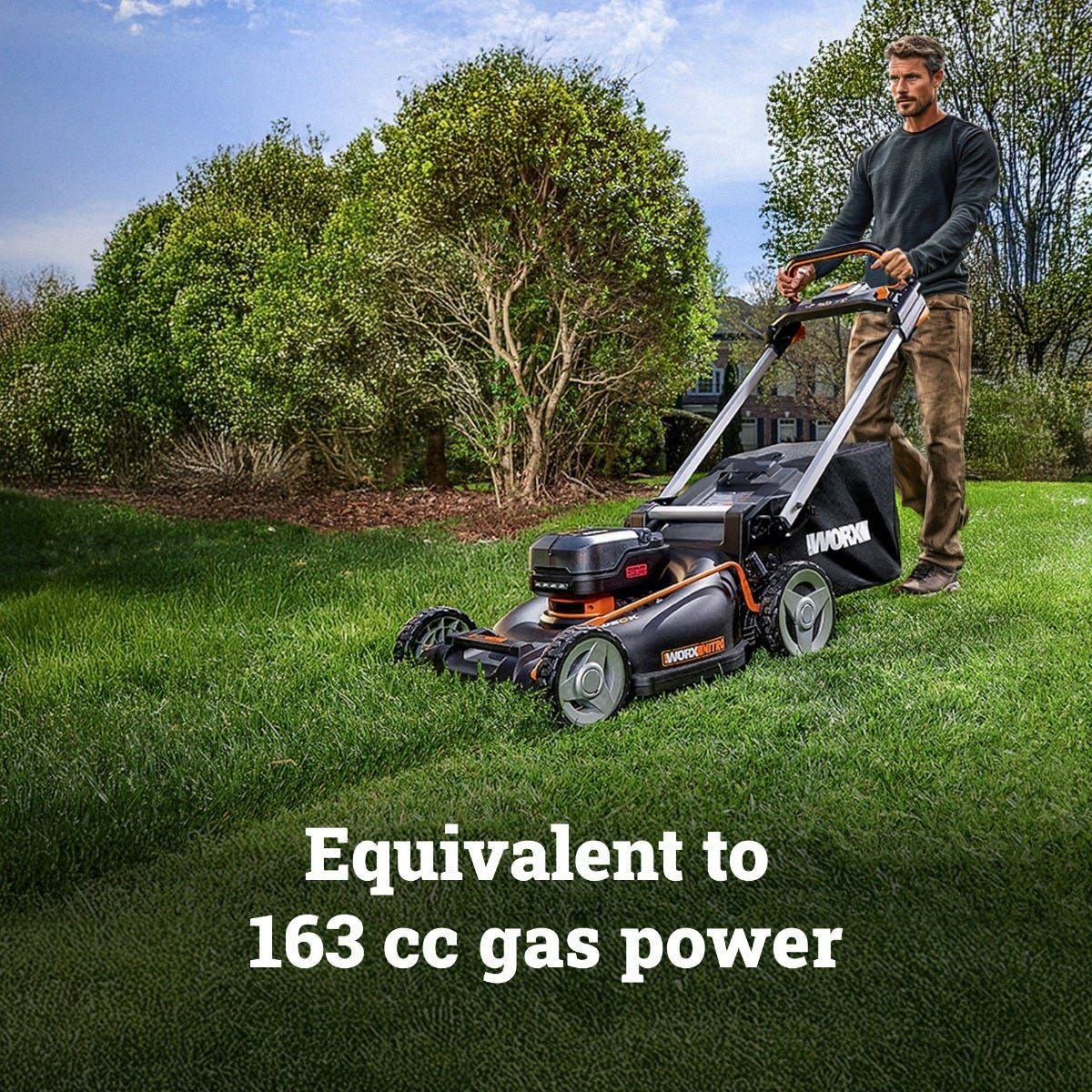 40V Nitro PowerShare 3-in-1 Self-Propelled 21-in Lawn Mower