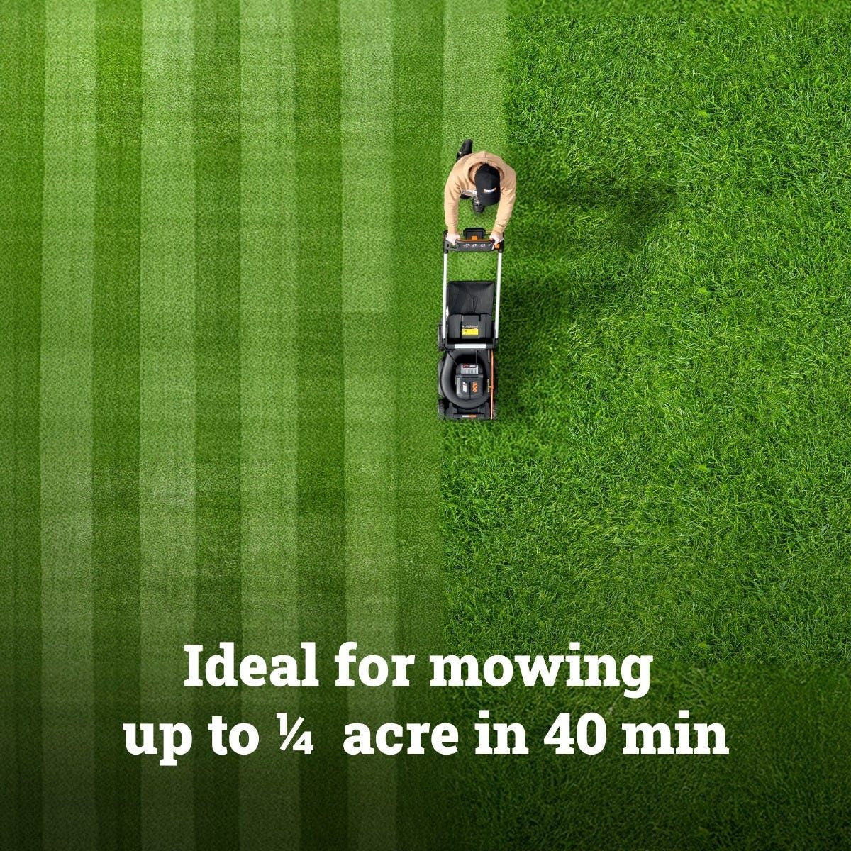 40V Nitro PowerShare 3-in-1 Self-Propelled 21-in Lawn Mower