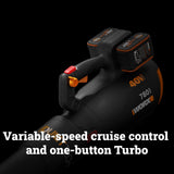 40V Power Share 780 CFM 190 MPH QuietTech Leaf Blower