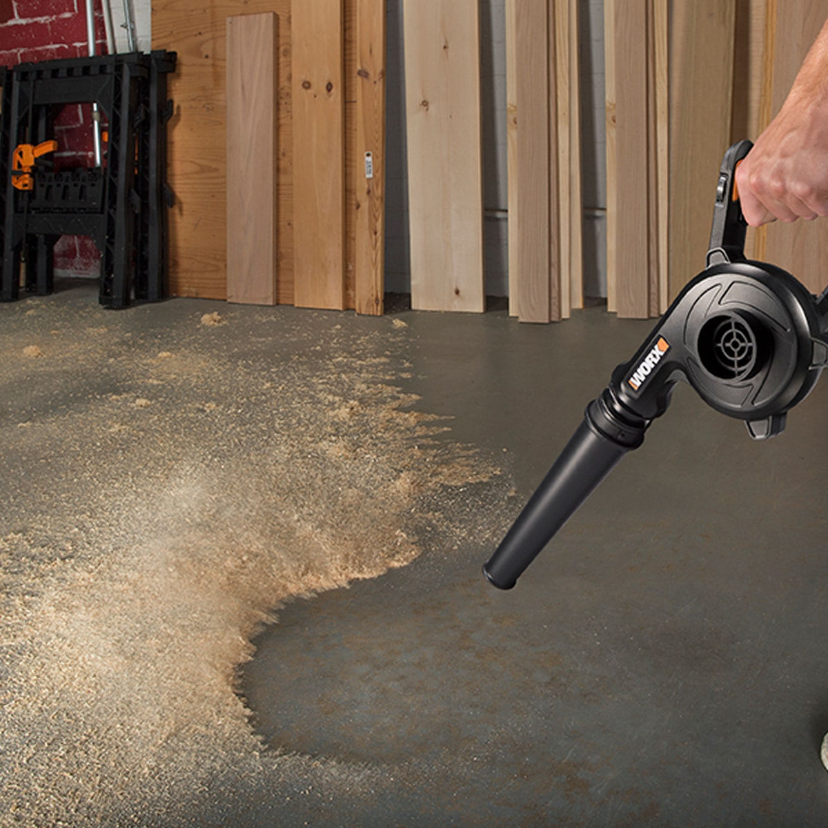 Cordless 3-Speed Jobsite Blower, 160-mph (Tool Only)