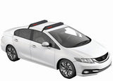 EasyTop Instant Roof Rack System, Black, 2-pc