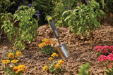 12-in Stainless-Steel Hand Transplanter with Rubber Handle