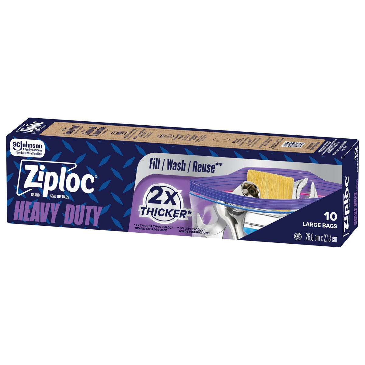 Heavy Duty Bags, 10pk